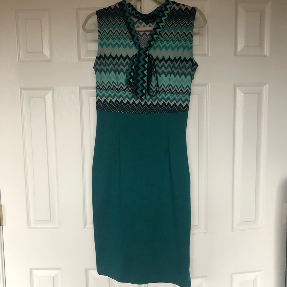Sheath Chevron Dress